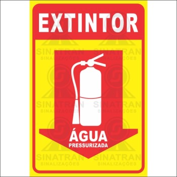 Extintor - Água 